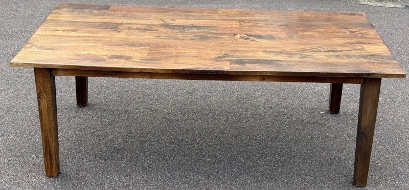 Online Pamono Vintage Oak Dining Table, 1970s