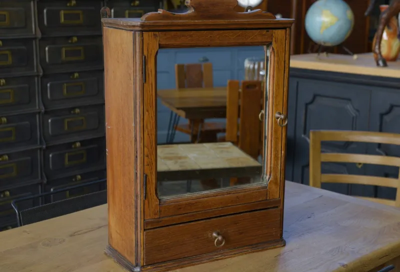 Discount Pamono Vintage Oak Medicine Cabinet, 1950s
