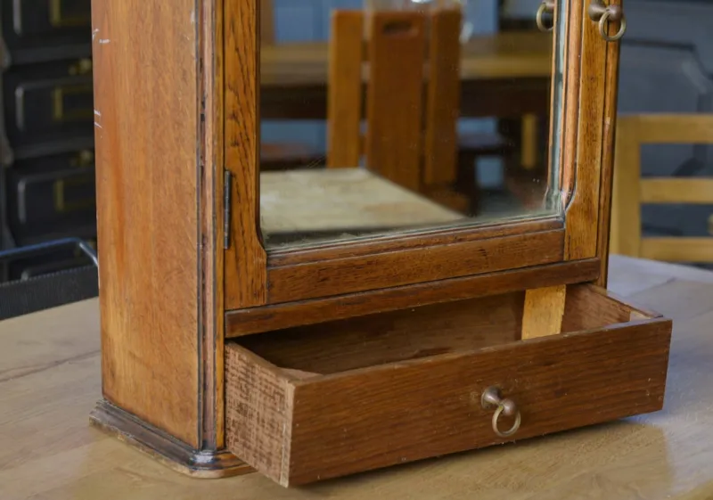 Discount Pamono Vintage Oak Medicine Cabinet, 1950s