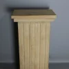 Pamono Vintage Oak Pedestal> Pedestals And Columns