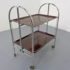 Outlet Pamono Vintage Optic Rosewood Pressalit Tea Cart, 1970s