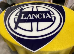 Best Pamono Vintage Original Lancia Sign, 1970s