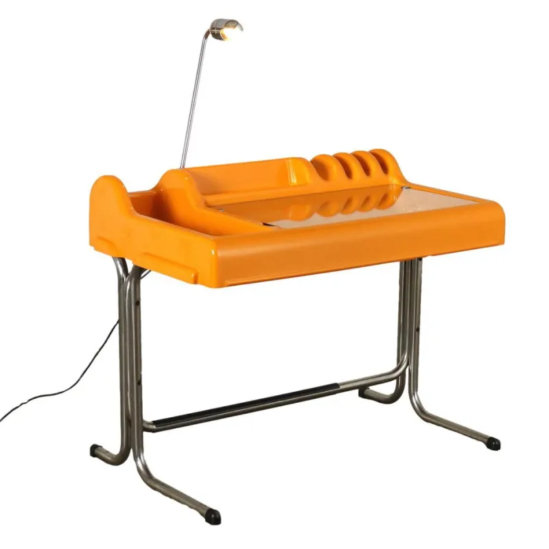 Pamono Vintage Orix Desk by Vittorio Parigi & Nani Prina for Molteni & Co.> Desks