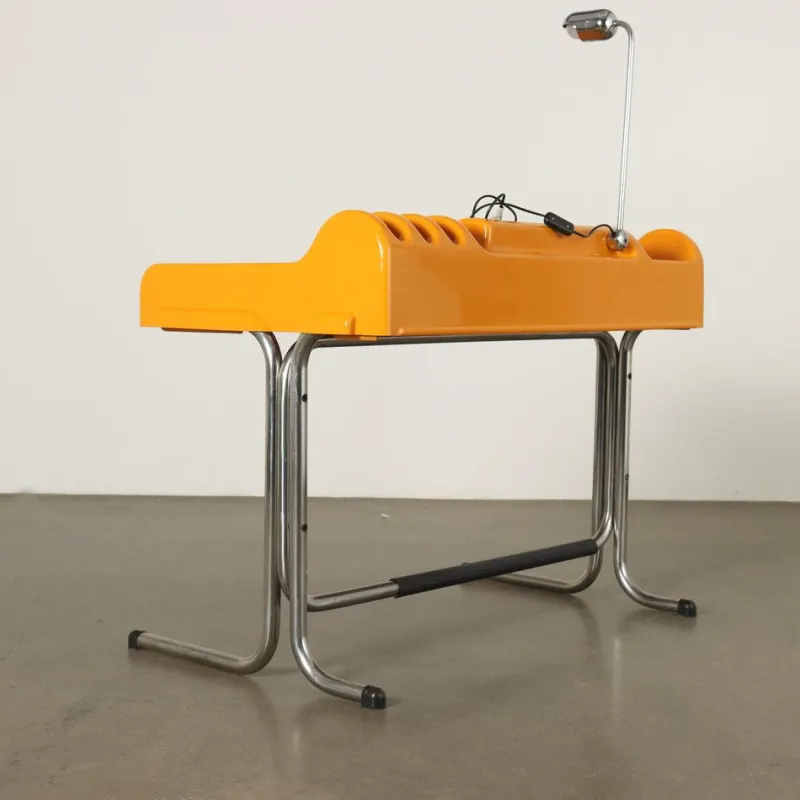 Pamono Vintage Orix Desk by Vittorio Parigi & Nani Prina for Molteni & Co.> Desks