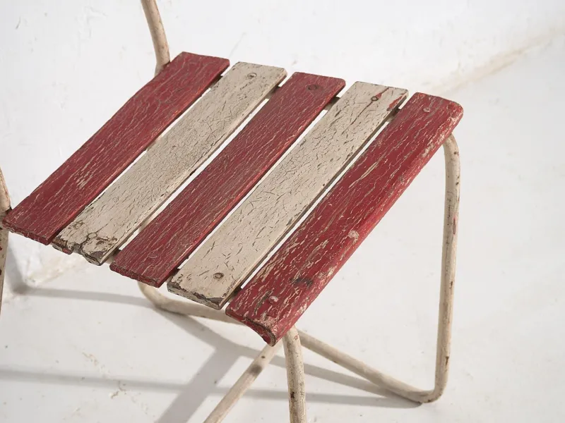 Clearance Pamono Vintage Outdoor Chairs, 1920, Set of 4