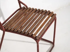 Clearance Pamono Vintage Outdoor Chairs, 1920, Set of 4