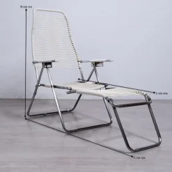 Pamono Vintage Outdoor Spaghetti Deckchair, 1970s><noscript><img width=