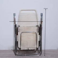 Pamono Vintage Outdoor Spaghetti Deckchair, 1970s><noscript><img width=