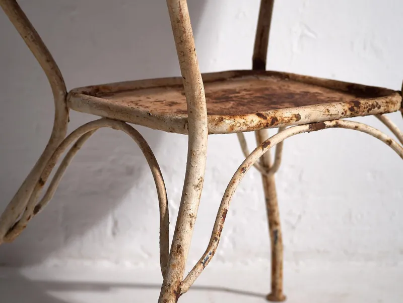 Pamono Vintage Outdoor Table, 1920> Garden Tables