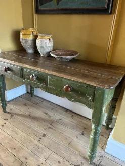 Outlet Pamono Vintage Painted Console Table