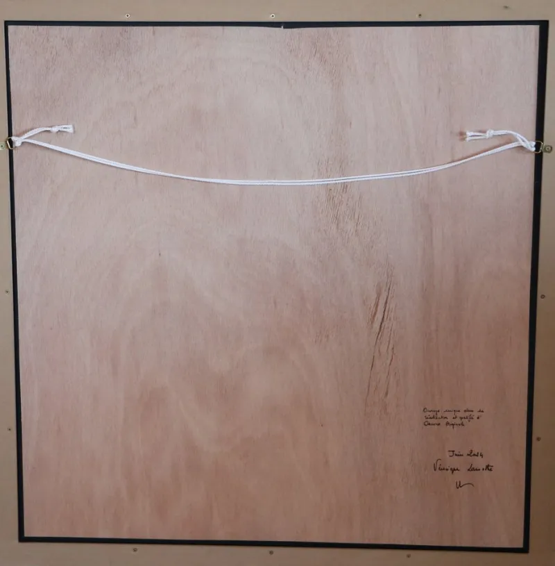 Online Pamono Vintage Painting in Lime, Clay, Plaster, and Waxed Concrete by Véronique Lamothe
