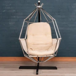 Pamono Vintage Parrot Cage Chair from Ib Arberg, 1970s