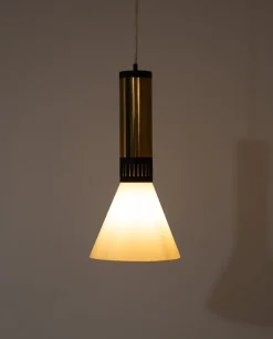 Pamono Vintage Pendants from Stilnovo, 1960, Set of 2> Ceiling Lights