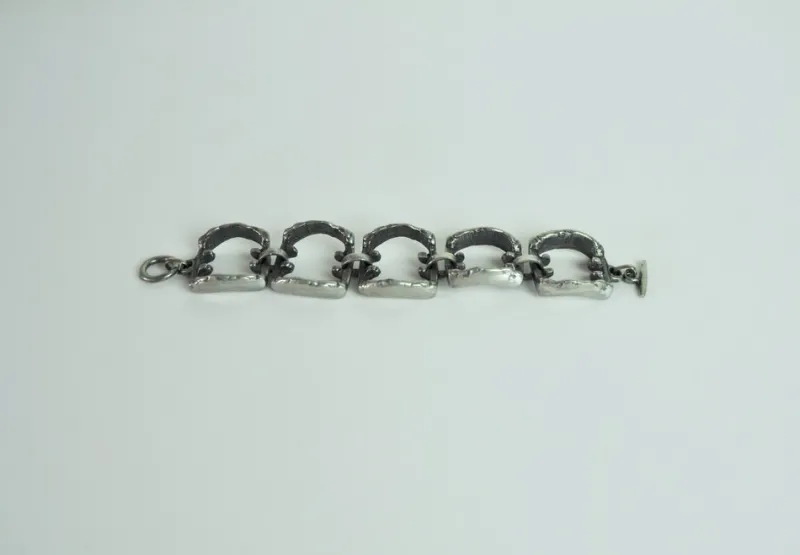 Pamono Vintage Pewter Bracelet, 1970s> Bracelets
