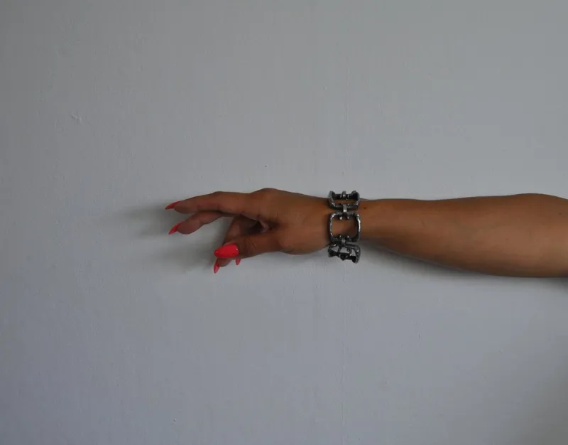 Pamono Vintage Pewter Bracelet, 1970s> Bracelets