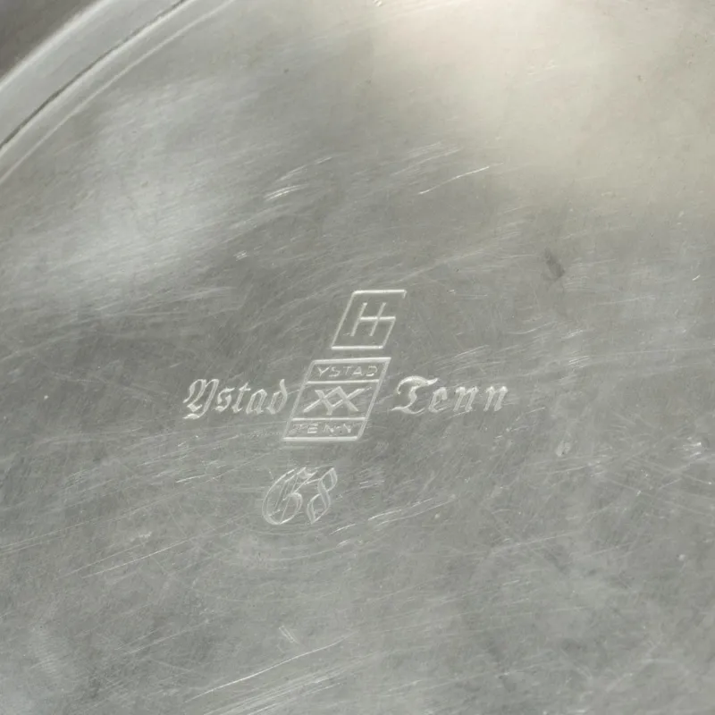 Best Pamono Vintage Pewter Ice Bucket by Hugo Ghelin for Ystad-Metall, 1928