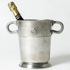 Best Pamono Vintage Pewter Ice Bucket by Hugo Ghelin for Ystad-Metall, 1928
