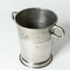 Best Pamono Vintage Pewter Ice Bucket by Hugo Ghelin for Ystad-Metall, 1928