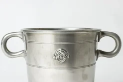 Best Pamono Vintage Pewter Ice Bucket by Hugo Ghelin for Ystad-Metall, 1928