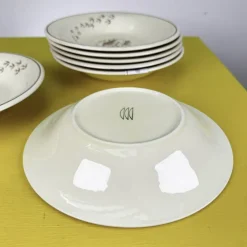 Pamono Vintage Plates from Mulino Bianco, Set of 7><noscript><img width=