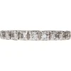 Pamono Vintage Platinum Diamonds Wedding Ring, 1950s
