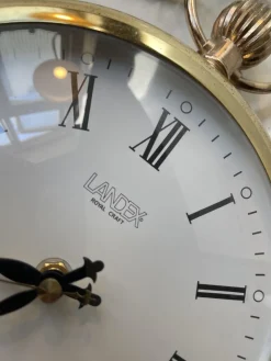 Clearance Pamono Vintage Pocket Watch Wall Clock from Landex, Japan, 1970s