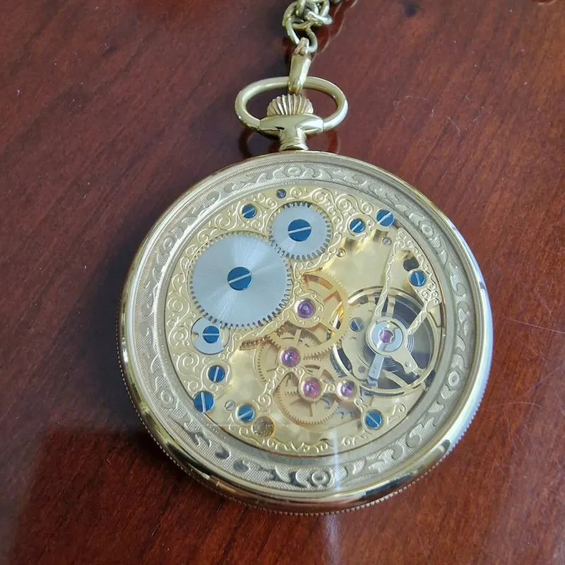 Pamono Vintage Pocket Watch with Jewelry by Michel Herbelin, Paris> Watches