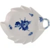 Online Pamono Vintage Porcelain Blue Flower Braided Leaf Shaped Dish Model Number 10/8002 from Royal Copenhagen