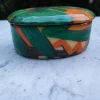 Pamono Vintage Porcelain Box, 1960s> Trunks Crates & Baskets