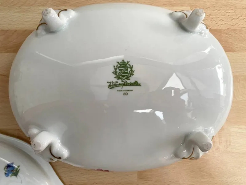 Best Pamono Vintage Porcelain Casket by Weimar, Germany, 1970s