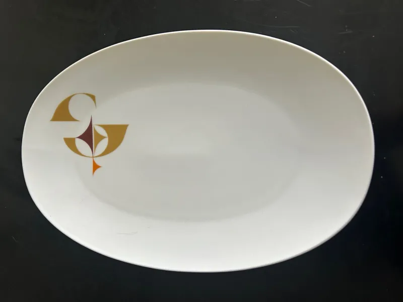 Outlet Pamono Vintage Porcelain Dishes, 1970, Set of 4