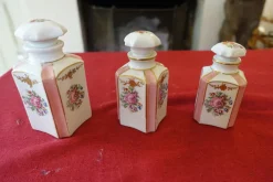 Hot Pamono Vintage Porcelain Perfume Bottles from Limoges, Set of 3