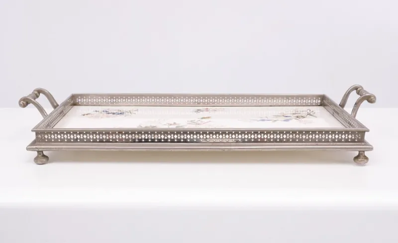 Outlet Pamono Vintage Porcelain Serving Tray, 1920s