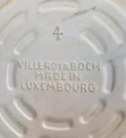 Pamono Vintage Porcelain Tea Pots from Villeroy & Boch Luxembourg, 1960s, Set of 5><noscript><img width=