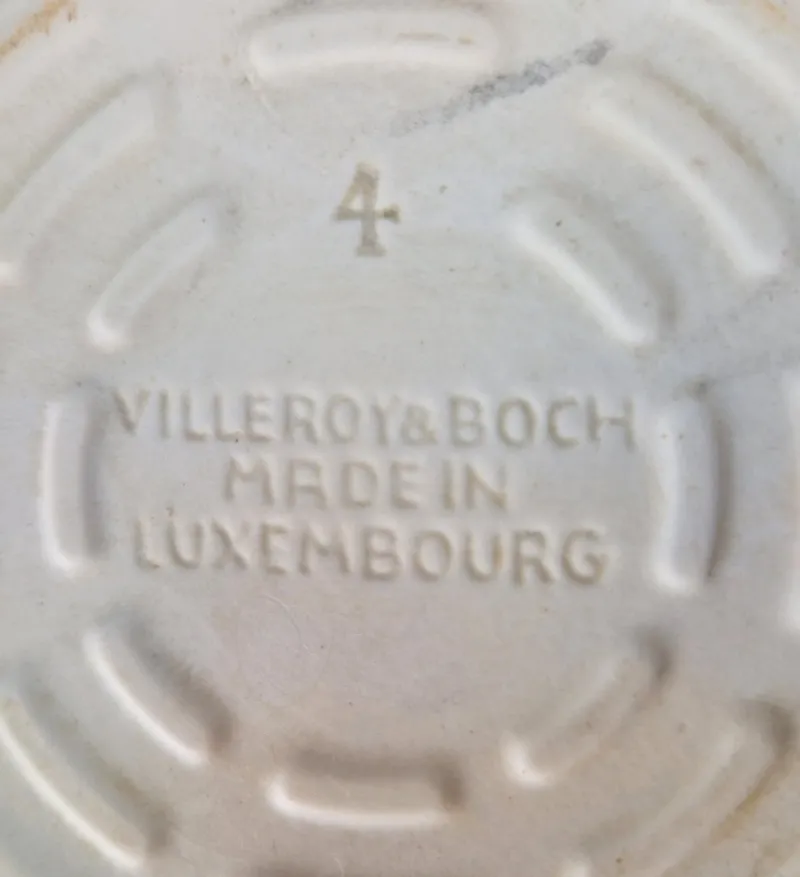 Pamono Vintage Porcelain Tea Pots from Villeroy & Boch Luxembourg, 1960s, Set of 5> Coffee & Tea Service