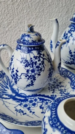 Online Pamono Vintage Porcelain Tea Service, 1950s, Set of 44