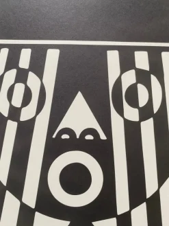 Pamono Vintage Poster by Fortunato Depero, 1980s><noscript><img width=