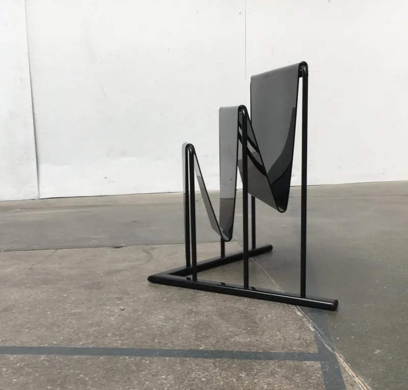 Pamono Vintage Postmodern Magazine Rack by Markus Börgens for D-Tec, 1980s> Magazine Racks
