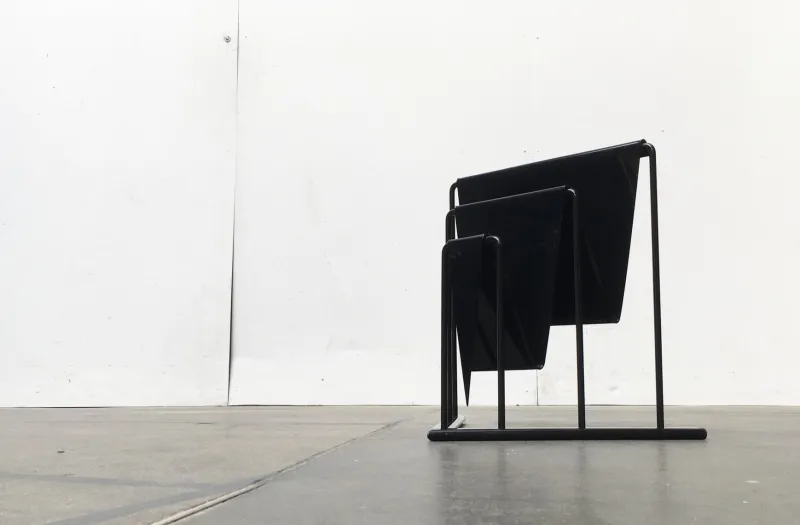 Pamono Vintage Postmodern Magazine Rack by Markus Börgens for D-Tec, 1980s> Magazine Racks