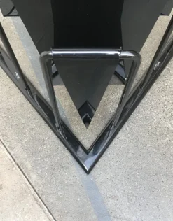 Pamono Vintage Postmodern Magazine Rack by Markus Börgens for D-Tec, 1980s><noscript><img width=