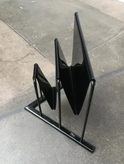 Pamono Vintage Postmodern Magazine Rack by Markus Börgens for D-Tec, 1980s><noscript><img width=