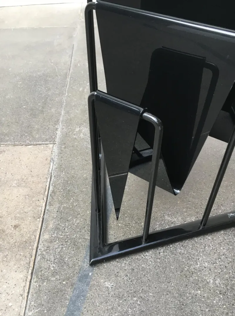 Pamono Vintage Postmodern Magazine Rack by Markus Börgens for D-Tec, 1980s> Magazine Racks