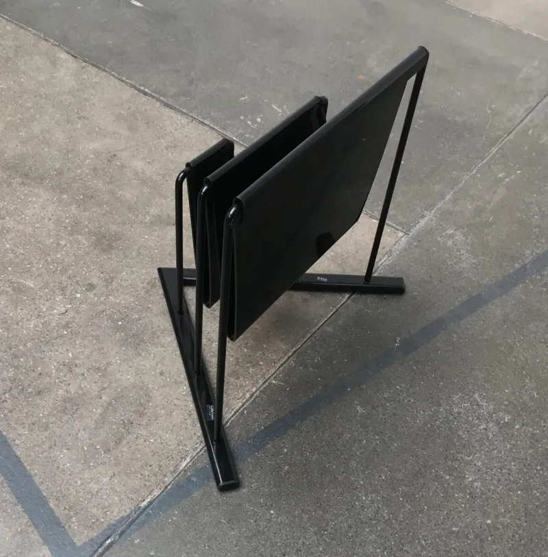 Pamono Vintage Postmodern Magazine Rack by Markus Börgens for D-Tec, 1980s> Magazine Racks