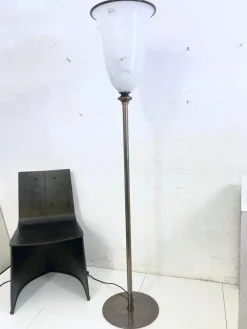 Pamono Vintage Primavera Floor Lamp in Murano Glass by Barovier & Toso, 1970s> Floor Lamps