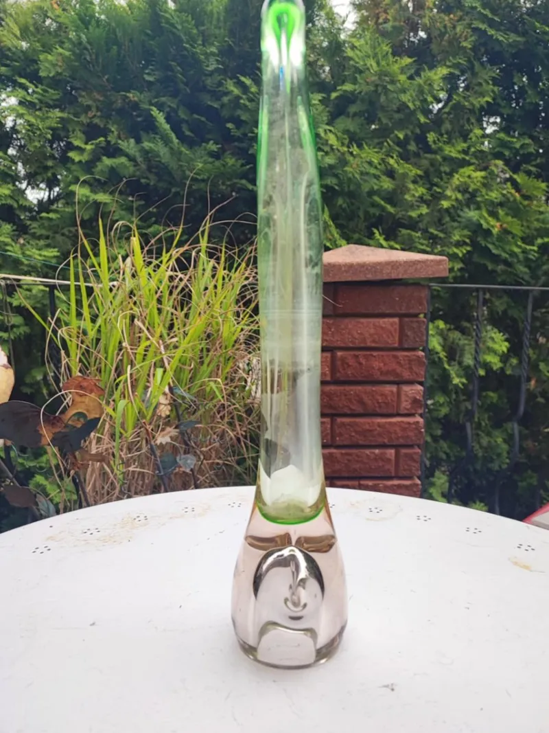Outlet Pamono Vintage Prokuplje Glass Vase, 1970s