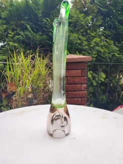 Outlet Pamono Vintage Prokuplje Glass Vase, 1970s