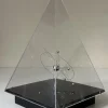 Sale Pamono Vintage Pyramid Clock, 1980s