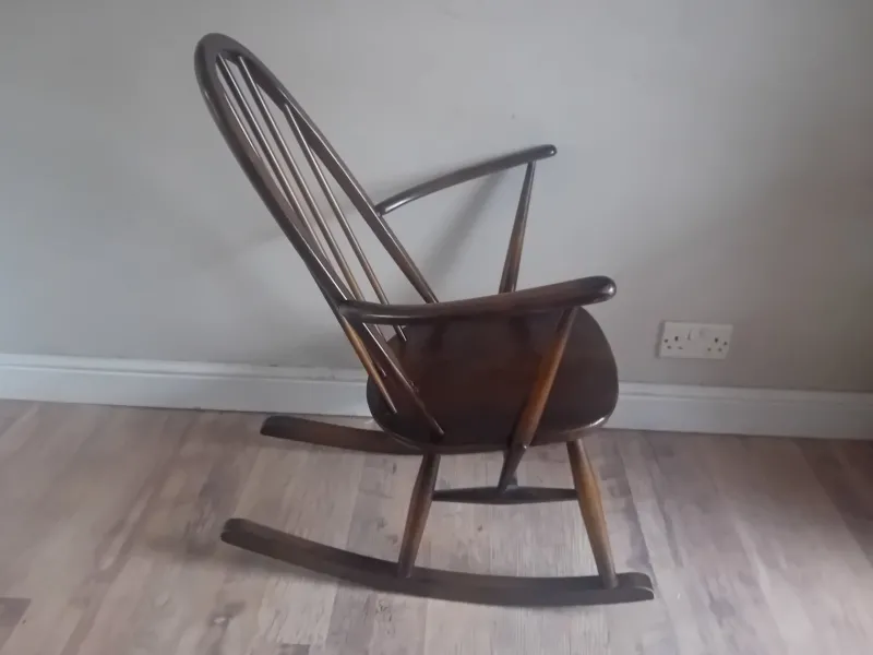 Pamono Vintage Quaker Rocking Chair from Ercol, 1960s> Rocking Chairs