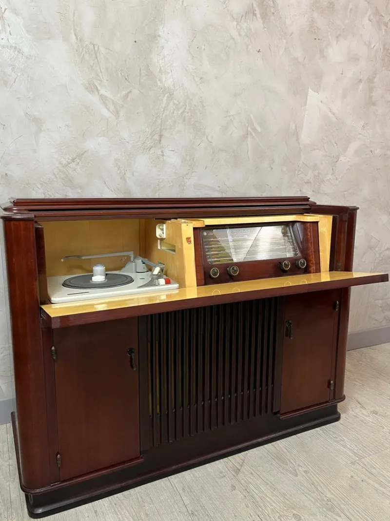 Discount Pamono Vintage Radio Cabinet from Philips, 1960s