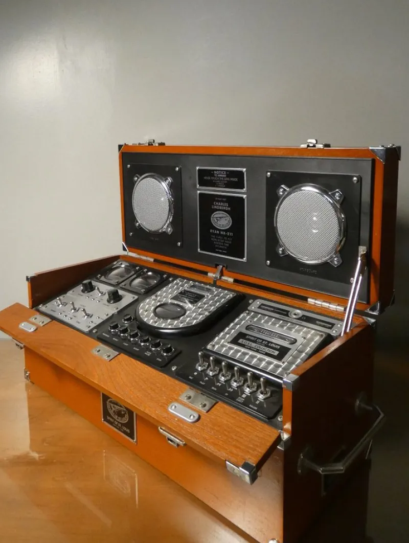 Pamono Vintage Radio with C.D. and Tape Recorder, 1980s> Electronics